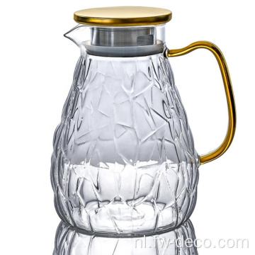 Aangepaste diamant 1,9 l Clear drinkglas